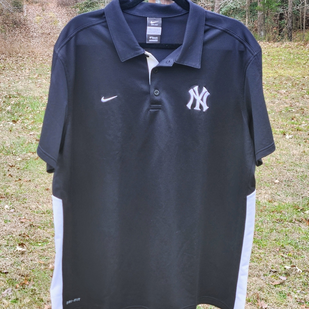 Nike Dri-Fit New York Yankees Short Sleeve Polo Shirt XL